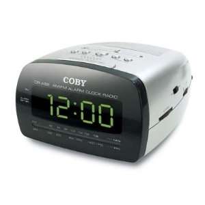  Coby CRA58W White Digital Am/fm Alarm Clock Radio Cra58wht 
