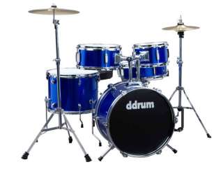 ddrum D1 Ready to Play Drum Set for Kids, Poilce Blue, D1 PB  
