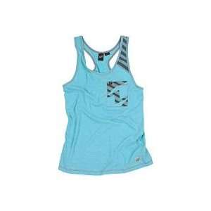  ONE INDUSTRIES WOMENS COLBY KNIT TANK (MEDIUM) (TURQUOISE 