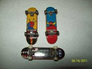 Lot of 3 tech deck mini boards 57mm (TOY MACH/NEW DEAL)  