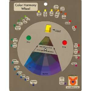  Acrylics Color Harmony Wheel Arts, Crafts & Sewing