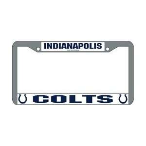  Indianapolis Colts Chrome License Plate Frame Sports 