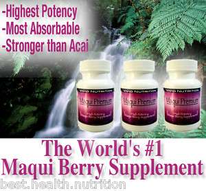 MAQUI BERRY Supplement Weight Loss Diet pill juice  6  