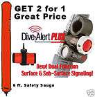dive alert plus safety sausage seeme float rescue scuba one
