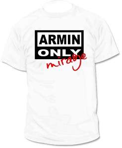 Armin Only Mirage 2011 Van Buuren DJ World Tee T shirt  
