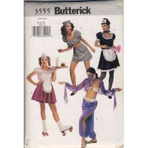  Butterick Sewing Pattern 3555 Misses Costumes 4 Styles 