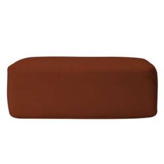 Smith & Hawken® Premium Quality Belvi™ Ottoman Cushion   Rust.Opens 