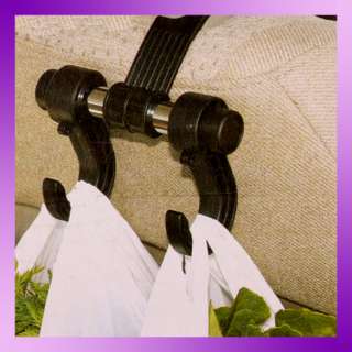 Convenient Double Vehicle Hangers Auto Car Seat Headrest Bag Hook 