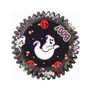   Spooky Ghost Halloween Cupcake Baking Cups By Wilton