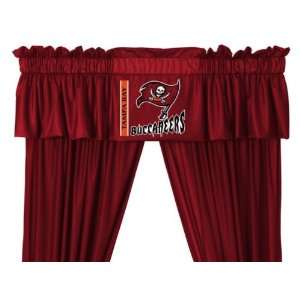   Bay Buccaneers Window Treatments Valance and Drapes