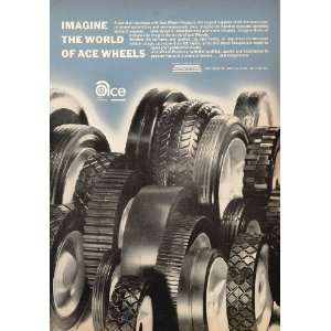   Toy Wagon Scooter Trike Tire   Original Print Ad