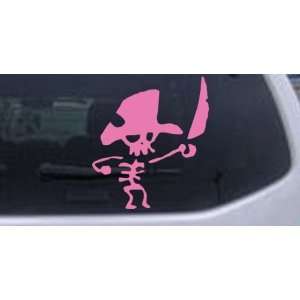 Cute Funny Pirate Skeleton Skulls Car Window Wall Laptop Decal Sticker 