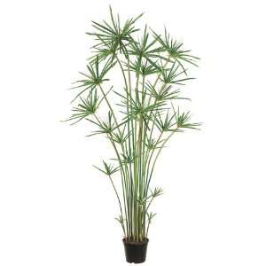  6 Potted Artificial Cypress Grass Tree