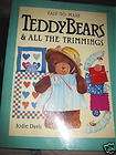 Easy To Make Teddy Bears craft pattern Toy doll book