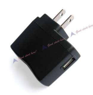 EU/US Plug USB AC DC Power Supply Wall Charger Adapter  MP4 DV 
