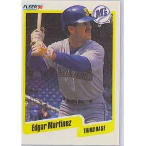  1990 Fleer #520 Edgar Martinez
