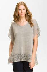 Eileen Fisher Lace Trim Jersey Tunic $258.00