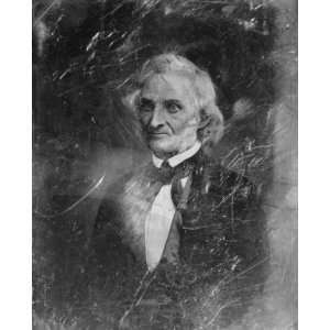  1840s photo Amos Kendall, half length portrait, three 