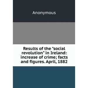   Ireland increase of crime; facts and figures. April, 1882 Anonymous