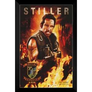   Tropic Thunder FRAMED 27x40 Movie Poster Ben Stiller