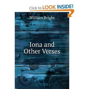  Iona and Other Verses William Bright Books