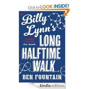 Billy Lynns Long Halftime Walk Ben Fountain  Kindle 