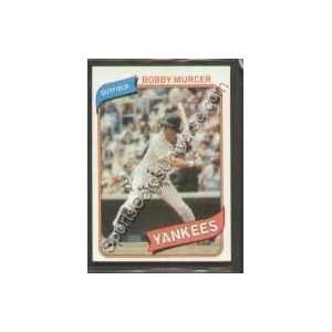  1980 Topps Regular #365 Bobby Murcer, New York Yankees 