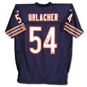  Brian Urlacher Chicago Bears Autographed Blue Reebok 