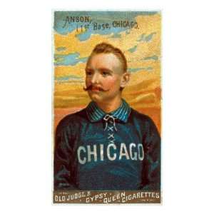  Chicago, IL, Chicago White Stockings, Cap Anson, Baseball 