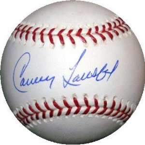 Carney Lansford autographed Baseball