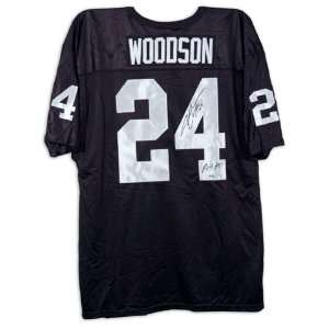 Charles Woodson Raiders Autographed Jersey