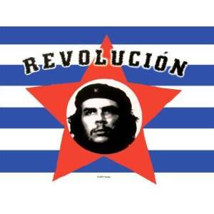 Che Guevara   Estrella Revolucion Fabric Poster Print, 40x30