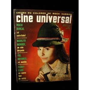  Cine Universal Magazine Marily Monroe Joe Dimaggio Yul 