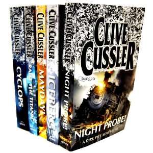 Clive Cussler Collection 5 Books Set New RRP $58.42 (Cyclops, Raise 