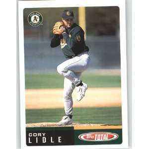  2002 Topps Total #425 Cory Lidle   Oakland Athletics 