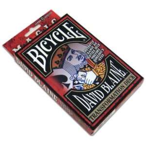  David Blaine Transformation   Bicycle Deck Toys & Games