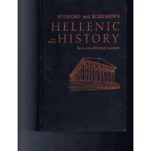   Hellenic History revised by Donald Kagan Botsford and Robinson Books