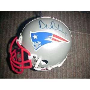 Drew Bledsoe Autographed Patriots Mini Helmet