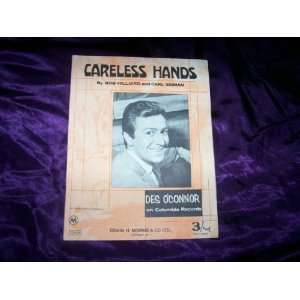  Careless Hands (Sheet Music) Des OConnor Books