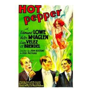  Hot Pepper, El Brendel, Victor Mclaglen, Lupe Velez 