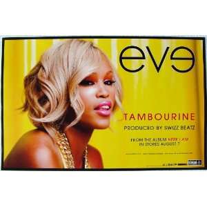  Eve   Tambourine   Poster   New   Rare   Eve Jihan Jeffers 