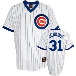 Fergie Jenkins Majestic Cooperstown Throwback Pinstripe Chicago Cubs 