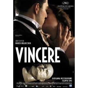 Vincere Poster Italian 27x40 Giovanna Mezzogiorno Filippo Timi Corrado 