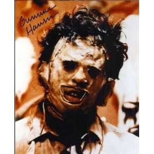  Gunnar Hansen (TeAutographed 8xas Chainsaw) Autographed 