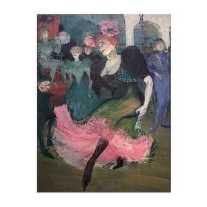 Marcelle Lender Dancing Bolero by Henri de Toulouse Lautrec 11.00X14 