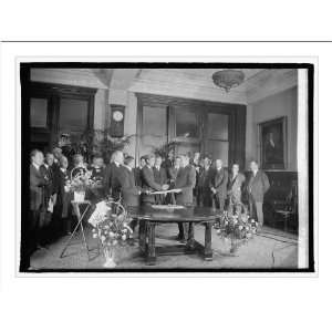   Historic Print (M) Swearing of Hubert Work, [3/4/22]