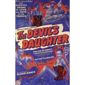   Devils Daughter Poster 27x40 Nina Mae McKinney Jack Carter Ida James