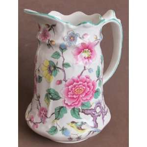  OLD FOLEY James Kent PITCHER or JUG 6 Tall CHINESE ROSE 