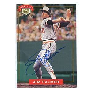 Jim Palmer Autographed/Signed Card