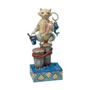  Jim Shore Heartwood Creek from Enesco Coastal Cat Figurine 